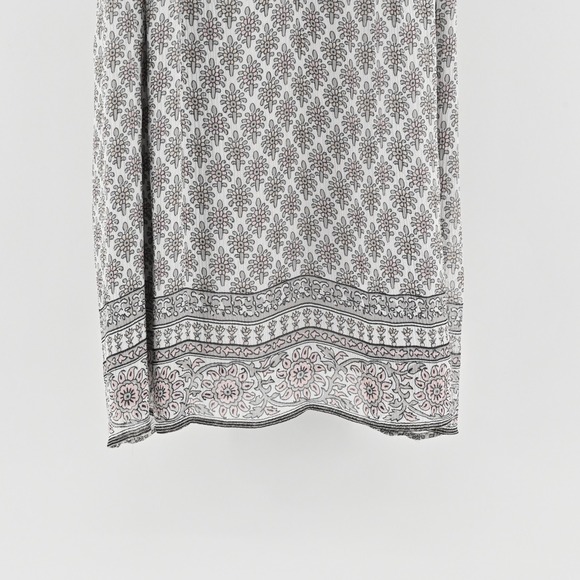 Joie Womens Astor Silk Sleeveless Top Size S Beaded Embroidered Gray Boho‎ Tunic - Picture 8 of 10